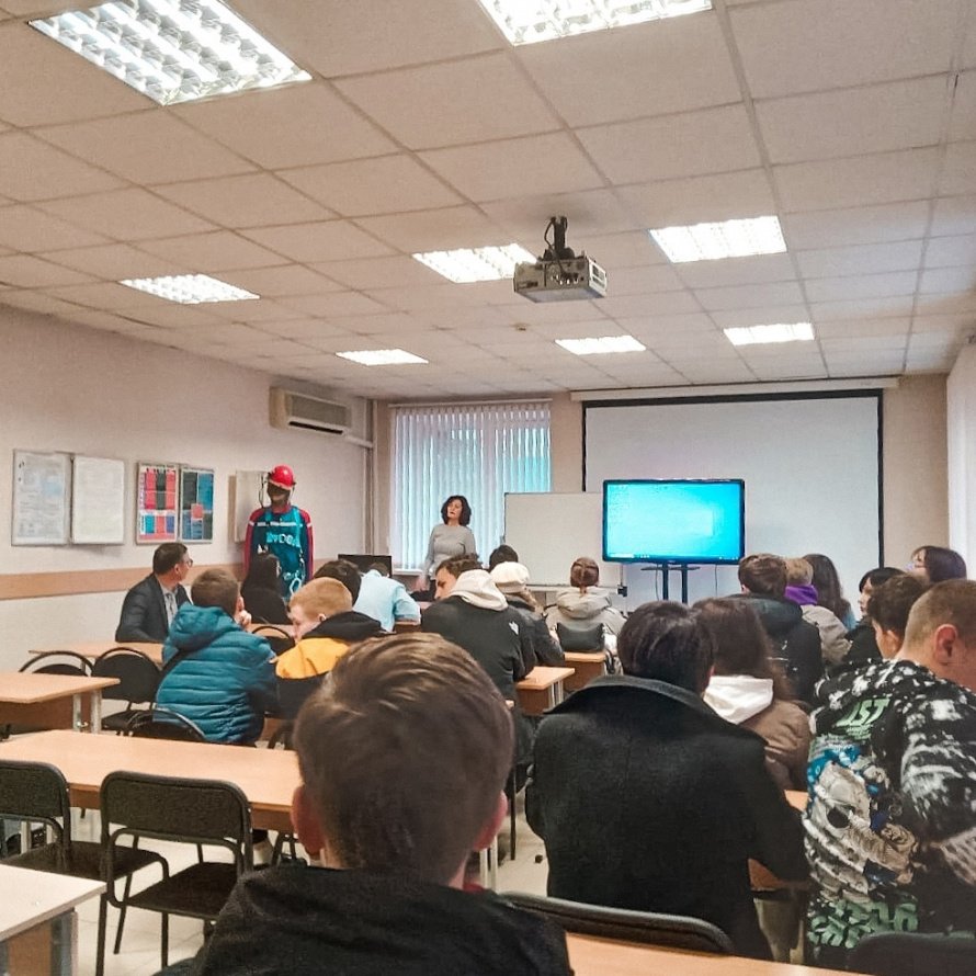 👨‍🎓Рассказали студентам о работе в "Башкирэнерго".